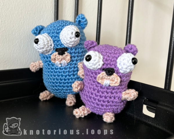 Go Gopher Amigurumi - Low-sew Go Gopher Amigurumi - Low-sew
