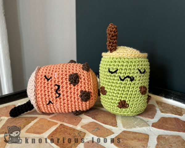 Bubble Tea Boba Amigurumi Bubble Tea / Boba Amigurumi