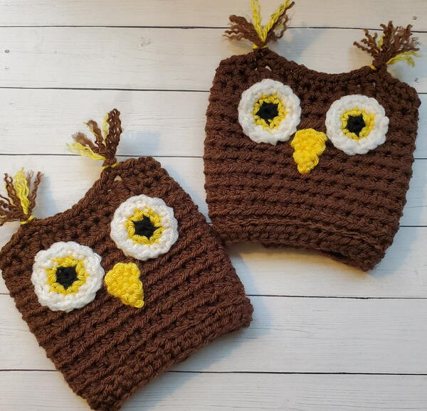 Peek A Boo I See You Owl Boot Cuffs Peek A Boo I See You Owl Boot Cuffs