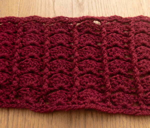 Shells And Post Crochet Blanket Stripe Shells And Post Crochet Blanket Stripe