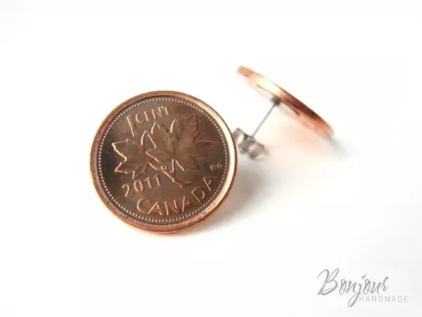 Easy Diy Coin Earrings - Fun Jewelry Making Gift Ideas Easy Diy Coin Earrings - Fun Jewelry Making Gift Ideas