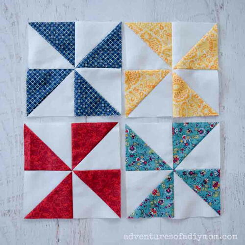 Pinwheel Quilt Block Pinwheel Quilt Block