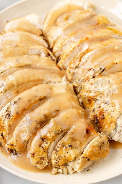 Juicy Slow Cooker Turkey Breast bone In Juicy Slow Cooker Turkey Breast (bone In!)