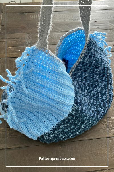 Cute Crochet Tote Bag With Fringe Pattern Cute Crochet Tote Bag With Fringe Pattern