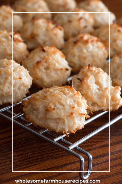 Easy Coconut Macaroon Recipe Easy Coconut Macaroon Recipe