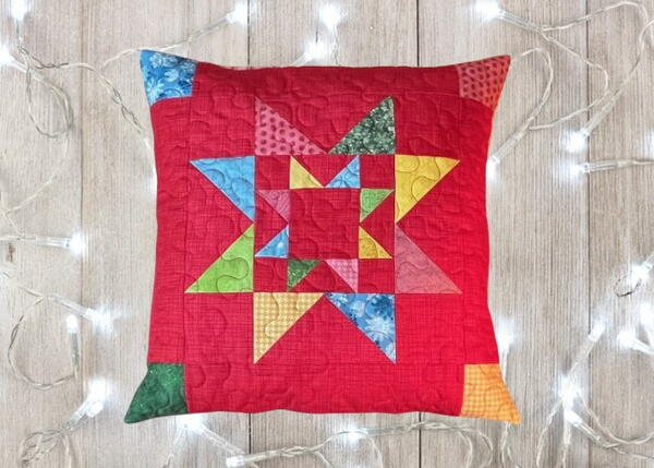 Quilted Christmas Pillow Pattern Quilted Christmas Pillow Pattern