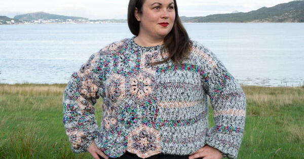 Hexagon Crochet Sweater Free Crochet Pattern Hexagon Crochet Sweater – Free Crochet Pattern