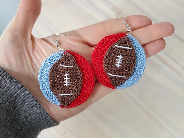 Football Earrings Football Earrings