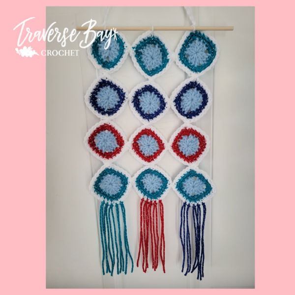 Granny Square Wall Hanging Granny Square Wall Hanging