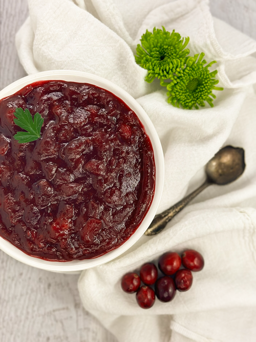 Spiced Cranberry Sauce Spiced Cranberry Sauce