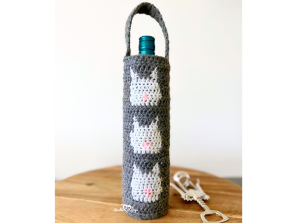 Cat Lovers Wine Bottle Holder Cat Lovers Wine Bottle Holder
