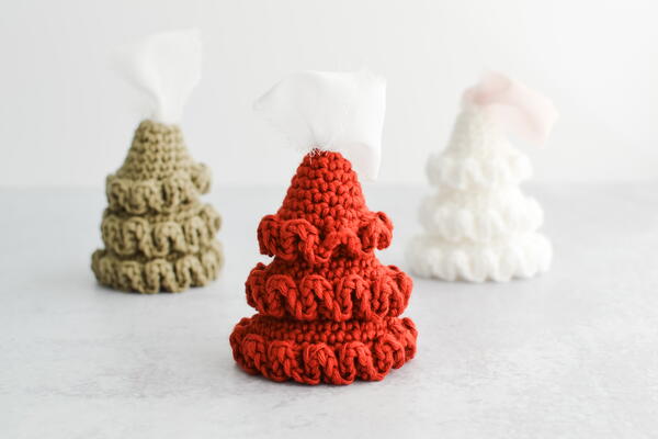 Ruffle Tree Ornament Ruffle Tree Ornament