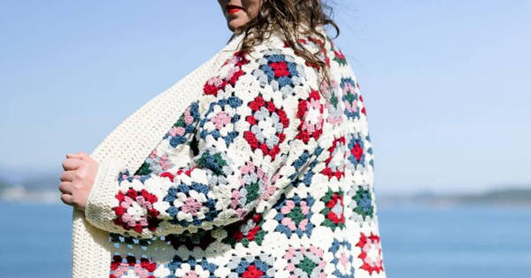 Granny Square Cardigan Crochet Pattern Granny Square Cardigan Crochet Pattern