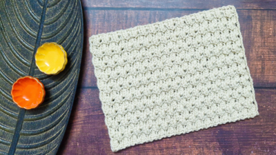 Crochet Easy Arcadian Rectangle Tablemat