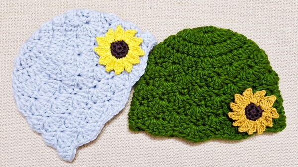 Super Easy Crochet Beanie Hat With Shell Stitch Part Of The Hat Of The Month Club Cal 2024 Super Easy Crochet Beanie Hat With Shell Stitch Part Of The Hat Of The Month Club Cal 2024