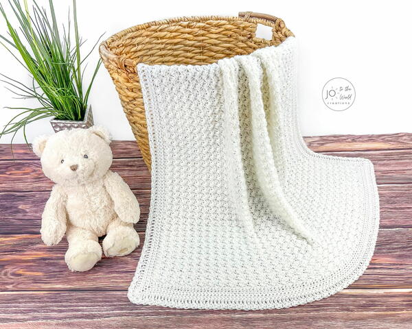 Blissful Baby Blanket Crochet Pattern Blissful Baby Blanket Crochet Pattern