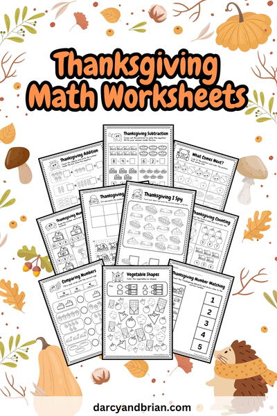 Thanksgiving Math Worksheets Thanksgiving Math Worksheets