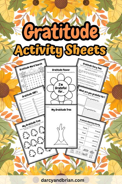 Gratitude Activity Sheets