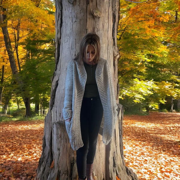 Crochet Ribbed Cardigan Crochet Ribbed Cardigan