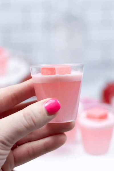 Strawberry Jello Shots Strawberry Jello Shots