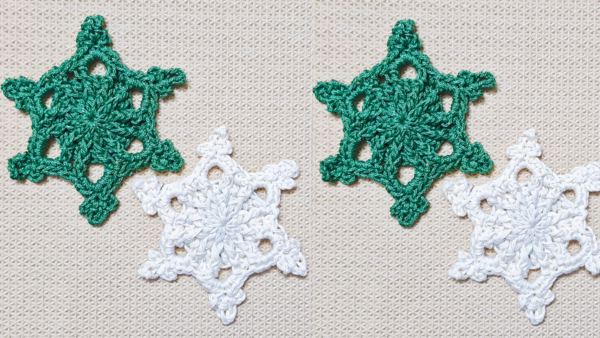 How To Make A Easy Textured Crochet Snowflake How To Make A Easy Textured Crochet Snowflake