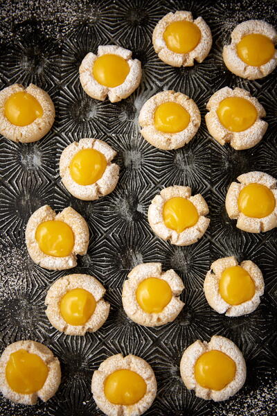 Lemon Curd Cookies Lemon Curd Cookies
