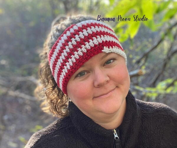 Candy Cane Ear Warmer Candy Cane Ear Warmer