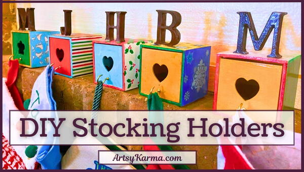 Diy Personalized Stocking Holders Step-by-step Tutorial For The Perfect Christmas Craft Project Diy Personalized Stocking Holders: Step-by-step Tutorial For The Perfect Christmas Craft Project