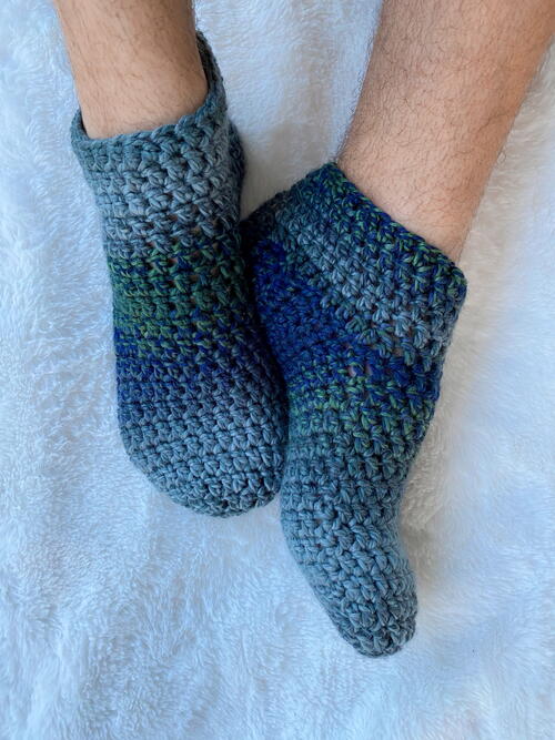 Mens Bulky Slipper Socks Men's Bulky Slipper Socks