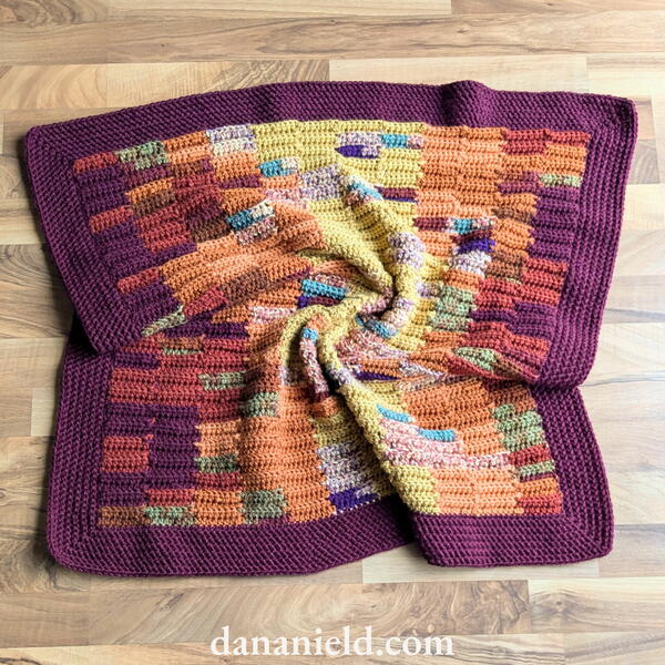 Perfectly Patchy Temperature Crochet Baby Blanket Perfectly Patchy Temperature Crochet Baby Blanket