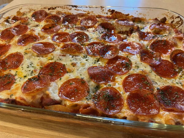 Easy Pizza Casserole Easy Pizza Casserole