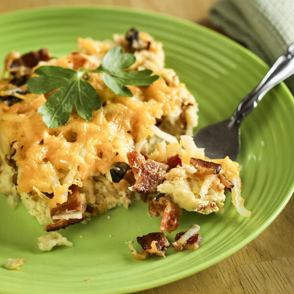 Bacon And Hash Brown Breakfast Casserole Bacon And Hash Brown Breakfast Casserole