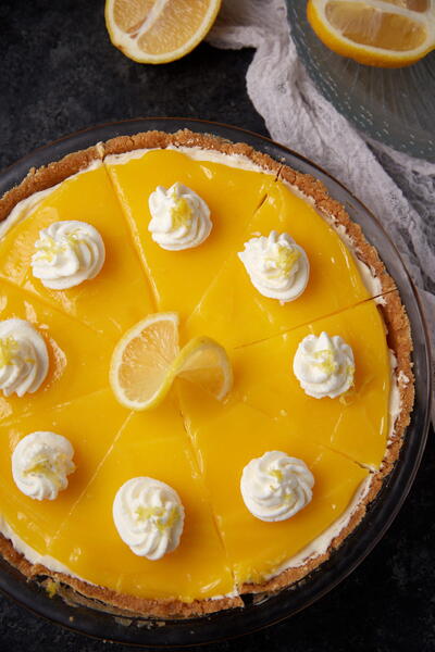 Lemon Curd Pie Lemon Curd Pie