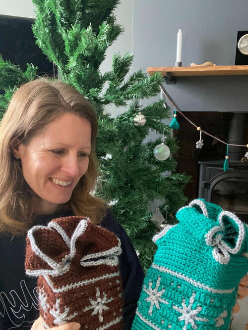 Snowflake Gift Box Wrap Snowflake Gift Box Wrap