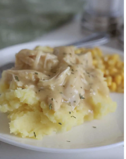 Slow Cooker Chicken And Gravy Slow Cooker Chicken And Gravy