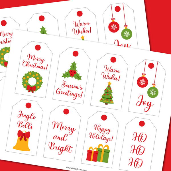 Christmas Gift Tags Christmas Gift Tags