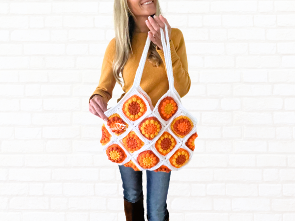 Boho Sunsets Granny Square Bag Boho Sunsets Granny Square Bag
