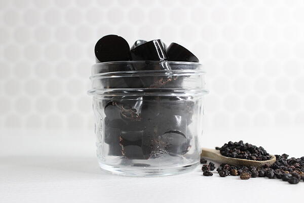 Homemade Elderberry Gummies Homemade Elderberry Gummies