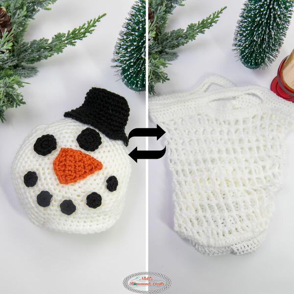 Snowman Market Bag Snowman Market Bag