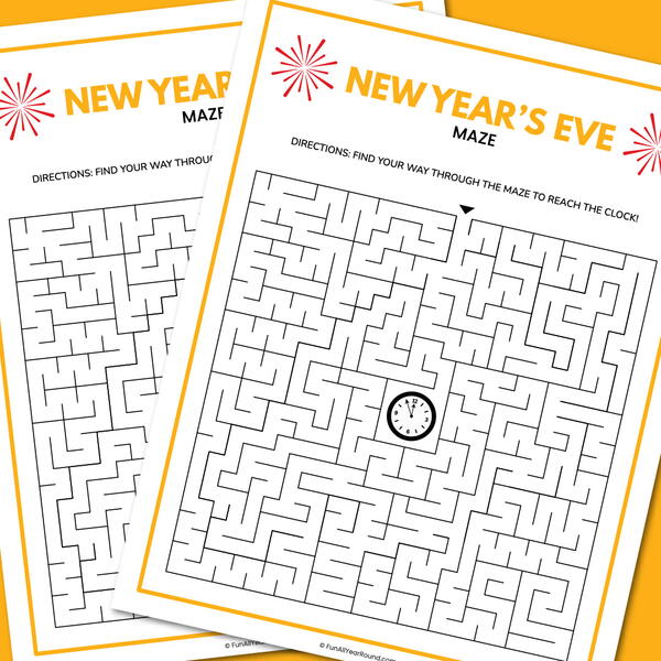 New Years Eve Maze New Year’s Eve Maze