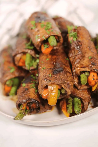 Balsamic Steak Roll Ups Balsamic Steak Roll Ups