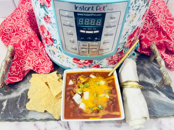 Easy Instant Pot Chili With Turkey Or Ground Beef Easy Instant Pot Chili With Turkey Or Ground Beef