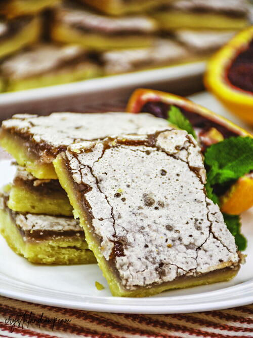 Blood Orange Bars Blood Orange Bars