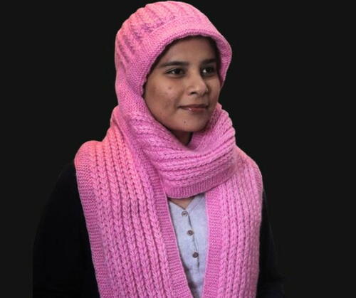 Sunayana Winter Hooded Scarf Sunayana Winter Hooded Scarf