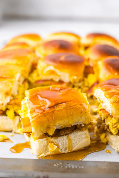 French Toast Breakfast Sliders French Toast Breakfast Sliders