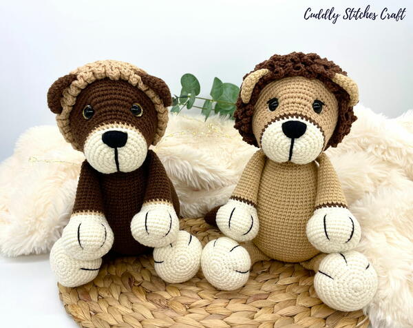 Free Amigurumi Crochet Lion Pattern Free Amigurumi Crochet Lion Pattern