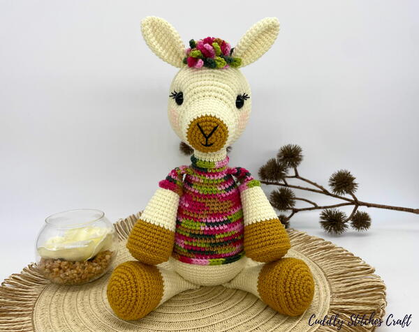 Free Amigurumi Crochet Llama Pattern Free Amigurumi Crochet Llama Pattern