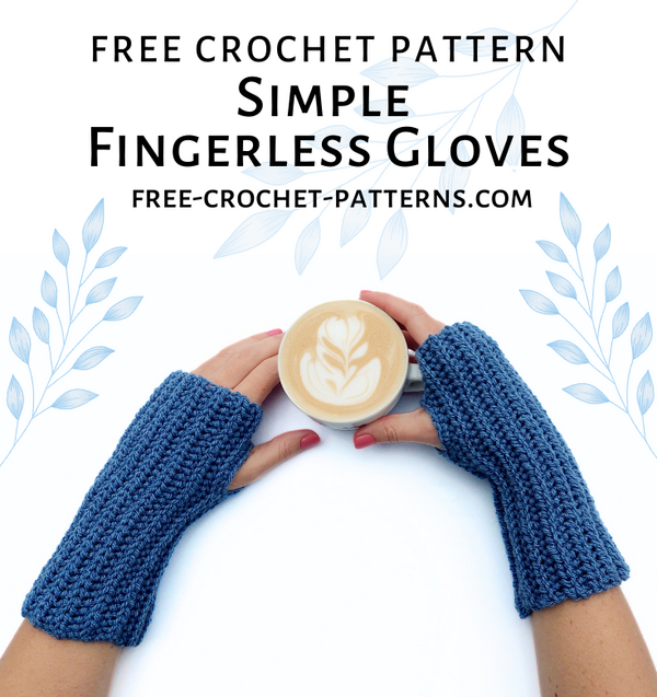 Simple Fingerless Gloves Simple Fingerless Gloves