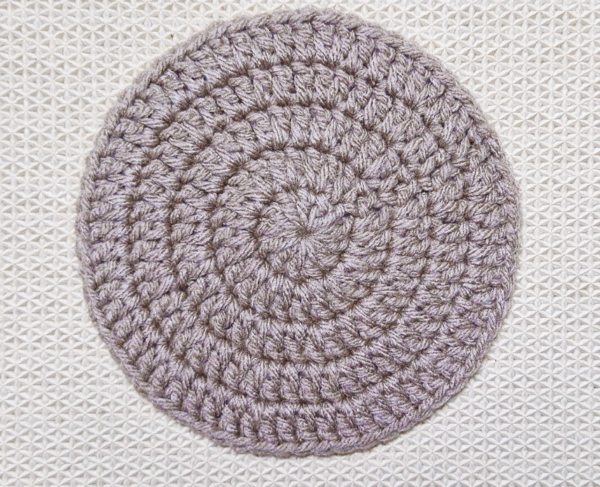 Seamless Double Crochet Circle With Stacked Single Crochet Seamless Double Crochet Circle With Stacked Single Crochet