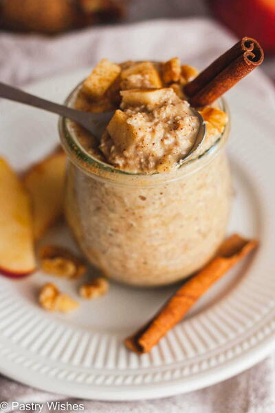 Applesauce Overnight Oats Applesauce Overnight Oats